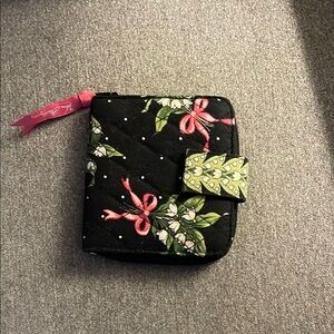 Vera Bradley Navy Quilted Wallet